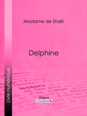 cover image of Delphine
